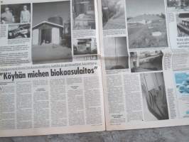 Koneviesti 1998 nr 17 - harvennukset sivuraiteela, Järeät JF:ät - Tehokoneita esikuivatun rehun korjuuseen, Traktorin etuvedosta puimurin takaveto, ym.
