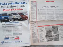 Koneviesti 1998 nr 16 - Liukkaita mielikuvia, EM-vetokisat Englannissa, Case IH CX - sarja, Viljelijöiden teknologiahanke, Kokeilussa Rikkamestari-liekitin, ym.