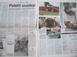 Koneviesti 1998 nr 16 - Liukkaita mielikuvia, EM-vetokisat Englannissa, Case IH CX - sarja, Viljelijöiden teknologiahanke, Kokeilussa Rikkamestari-liekitin, ym.