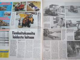 Koneviesti 1998 nr 16 - Liukkaita mielikuvia, EM-vetokisat Englannissa, Case IH CX - sarja, Viljelijöiden teknologiahanke, Kokeilussa Rikkamestari-liekitin, ym.