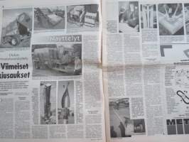 Koneviesti 1998 nr 15 - Kokoviljasäilörehu ei ole vain hätäkeino, Tractor Pullingin PM-kisat jurvassa, Masinistien huippukokous, Oulun maatalousnäyttely, ym.