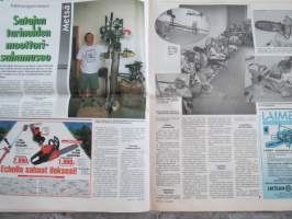 Koneviesti 1998 nr 13 - Joustavatko merkkiosien hinnat koskaan?, Fahrille jatkoaikaa - Leikkuu-puimurin peruskuormitus, Varaosia kolmasosahinnalla, Juko XJ200, ym.