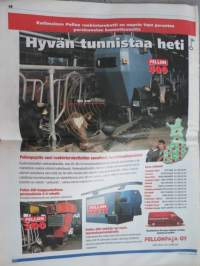 Koneviesti 1998 nr 13 - Joustavatko merkkiosien hinnat koskaan?, Fahrille jatkoaikaa - Leikkuu-puimurin peruskuormitus, Varaosia kolmasosahinnalla, Juko XJ200, ym.
