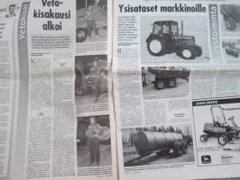Koneviesti 1998 nr 12 - Varaosapäivystys tarpeen keväisinkin, Väderstad CS 13 - kultivaattori - Tasaista jälkeä, Edenhall 723 - Tehokone jurtinnostoon, ym.