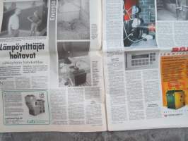 Koneviesti 1998 nr 12 - Varaosapäivystys tarpeen keväisinkin, Väderstad CS 13 - kultivaattori - Tasaista jälkeä, Edenhall 723 - Tehokone jurtinnostoon, ym.
