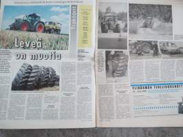 Koneviesti 1998 nr 11 - Koneiden käyttöikää järkevä jatkaa, Brnon Techagro - Vain järeää kalustoa, Motokovista Zetorin uusi isäntä, Lumiaura apurungolla, ym.