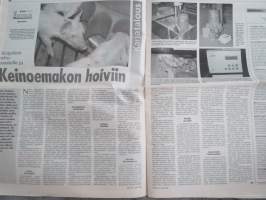 Koneviesti 1998 nr 9 - Renkaiden pitokyvyssä suuria eroja, Löytyykö pitoa?, Valtra ja Harkov - Yhteistyötä viritellään, Karhujen käsittelemä RKP, ym.ym.