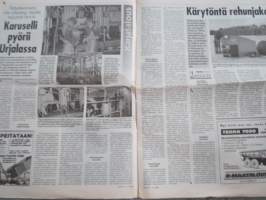 Koneviesti 1998 nr 8 - Lämpöyrittäjyys on mahdollisuus, Pienellä porukalla pitkää päivää, Puskuriksi ja kuivan viljan varastoksi, ym.