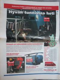 Koneviesti 1998 nr 8 - Lämpöyrittäjyys on mahdollisuus, Pienellä porukalla pitkää päivää, Puskuriksi ja kuivan viljan varastoksi, ym.