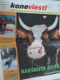 Koneviesti 1998 nr 5 - tahdotko?... Kunnes kuolema meidät erottaa, Tallinnan Agrotecilla vaisu avaus, Kevennettyä viljelyä, Ruiskuhuolto Keipe tekee Temposta, ym.