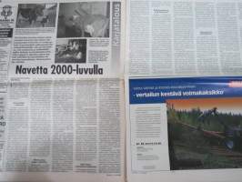 Koneviesti 1998 nr 5 - tahdotko?... Kunnes kuolema meidät erottaa, Tallinnan Agrotecilla vaisu avaus, Kevennettyä viljelyä, Ruiskuhuolto Keipe tekee Temposta, ym.