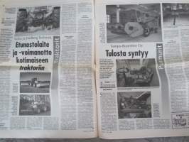 Koneviesti 1998 nr 2 - Huimaa kehitystä, Valtra ja Zuidberg Techniek - Etunostolaite ja -voimanotto kotimaiseen traktoriin, Sampo-Rosenlew Oy - Tulosta syntyy, ym.