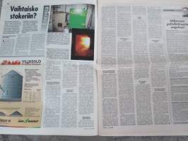 Koneviesti 1998 nr 2 - Huimaa kehitystä, Valtra ja Zuidberg Techniek - Etunostolaite ja -voimanotto kotimaiseen traktoriin, Sampo-Rosenlew Oy - Tulosta syntyy, ym.