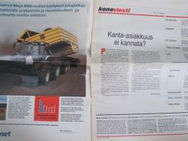 Koneviesti 1995 nr 21 - Kanta-asiakkuus ei kannata?, JF GX 2800 S- ja Krone AM 243 CV -nostolaitekiinnitteiset lautasniiittomurskaimet - Melkein hinattavan tehoisia