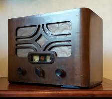 Philips 52 1A NR 20995 F. Philps Octode Super. (Putkiradio, sähkölaite)