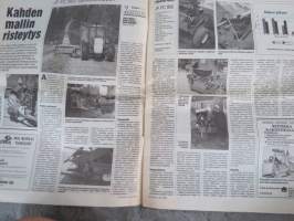 Koneviesti 1995 nr 20 - Laajennustarpeita on, rahaa puuttuu, JF FC 850 -tarkkuussilppuri, Elmia lantbruk 95 - Ruotsin maatalous elpyy, Agronic GH 1500 ja NHK-1700.