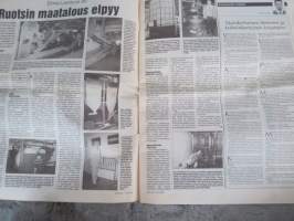 Koneviesti 1995 nr 20 - Laajennustarpeita on, rahaa puuttuu, JF FC 850 -tarkkuussilppuri, Elmia lantbruk 95 - Ruotsin maatalous elpyy, Agronic GH 1500 ja NHK-1700.
