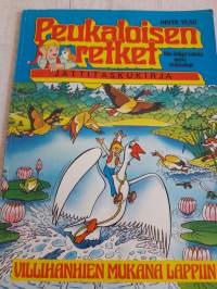 Peukaloisen retket: Villihanhien mukana Lappiin. Albumi n:o 1,v. 1984