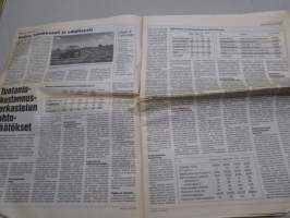Koneviesti 1994 nr 9 - Onko sijaa maatalouskoneurakoinnille?, Kilpailukykyä maidontuotantoon, osa 2, Tehoa ja tarkkuutta Tanskassa, Tilinpäätösten tarkastelua, ym.
