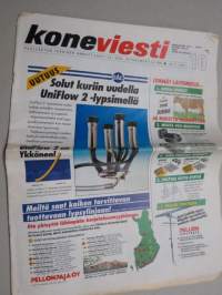 Koneviesti 1994 nr 10 - Arvonlisävero - Purkamoiden surma?, New Hollandit Zedelgemistä maailmalle, Parannettu MF-hydrauliikka, Turve-vaunut lähtivät kentille, ym.