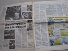 Koneviesti 1994 nr 11 - Strateginen energianvalinta: öljy vai kotimaiset?, Junkkari kasvinsuojeluruisku - Hyvää perustasoa, Viljan viljely EU-Suomessa, ym.