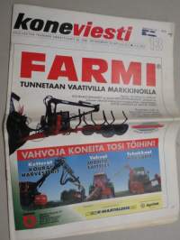 Koneviesti 1994 nr 13 - Yömuokkaus ja -kylvö este rikkojen itämiselle?, Kireä aikataulu, Mitä koneen ostajan pitää tietää?, Harmonisoitu arkpäivä, ym.