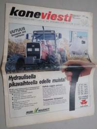 Koneviesti 1994 nr 14 -Massatuotanto vailla tulevaisuutta,Invalidi-Valmet,Helteinen säilörehupäivä,Kesän maaseutunäyttelyiden uutuudet,keksinnöt esillä Torniossa,ym.