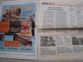 Koneviesti 1994 nr 14 -Massatuotanto vailla tulevaisuutta,Invalidi-Valmet,Helteinen säilörehupäivä,Kesän maaseutunäyttelyiden uutuudet,keksinnöt esillä Torniossa,ym.
