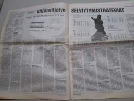 Koneviesti 1994 nr 15 - Konerenkaat sopisivat osaksi pestipalvelua, Hydrotroninen tuulivoimala, Agrihuolto, Joutaako kyntö historiaan?, Tuhkaa ja turvetta, ym.
