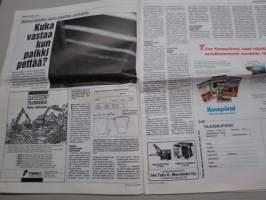 Koneviesti 1994 nr 15 - Konerenkaat sopisivat osaksi pestipalvelua, Hydrotroninen tuulivoimala, Agrihuolto, Joutaako kyntö historiaan?, Tuhkaa ja turvetta, ym.