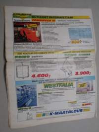 Koneviesti 1994 nr 20 - Näyttelyvuosi alkaa, Viljanviljelyn mahdollisuudet Eu:ssa, Lypsyrobotit koettelevat käyttäjien kärsivällisyyttä, Karjatalous, ym.ym.
