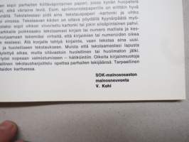Huopakynätekstaus 1-2 - SOK Koulupalvelu