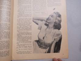 Cocktail 1946 nr 22 - Novell- och skämttidningen, Linda Darnell, Carole Landis, Joan Blondell, Olga San Juan