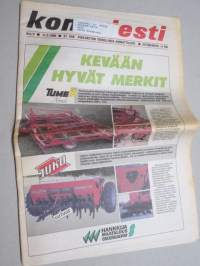 Koneviesti 1989 nr 5 - Maaseudun ja kaupunkien yhteiset edut, Rautaa radalta, Belarus Agross Turbo 826 HT, Tähdenvälejä, Fuusiosta toiseen, Överum CV 398, ym.