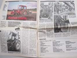 Koneviesti 1989 nr 5 - Maaseudun ja kaupunkien yhteiset edut, Rautaa radalta, Belarus Agross Turbo 826 HT, Tähdenvälejä, Fuusiosta toiseen, Överum CV 398, ym.