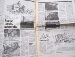 Koneviesti 1989 nr 12 - Konelautakunta sovittelijana, Steyr-Daimler-Puch AG - Aseita, autoja, traktoreita, Kärpäsille kyytiä, Vasikka-kasvatuksen uudet tuulet, ym.
