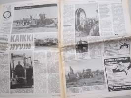Koneviesti 1989 nr 17 - Aurattoman viljelyn tekniikka tutkimatta, Konekentän laidalta - Ei uusia painorajoituksia, Salojituspelloilla kaikki hyvn, ym.