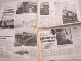 Koneviesti 1989 nr 17 - Aurattoman viljelyn tekniikka tutkimatta, Konekentän laidalta - Ei uusia painorajoituksia, Salojituspelloilla kaikki hyvn, ym.