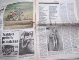 Koneviesti 1989 nr 17 - Aurattoman viljelyn tekniikka tutkimatta, Konekentän laidalta - Ei uusia painorajoituksia, Salojituspelloilla kaikki hyvn, ym.