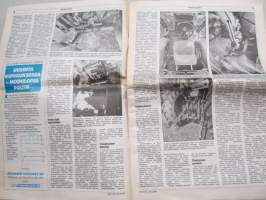 Koneviesti 1989 nr 17 - Aurattoman viljelyn tekniikka tutkimatta, Konekentän laidalta - Ei uusia painorajoituksia, Salojituspelloilla kaikki hyvn, ym.