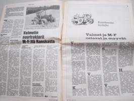 Koneviesti 1989 nr 17 - Aurattoman viljelyn tekniikka tutkimatta, Konekentän laidalta - Ei uusia painorajoituksia, Salojituspelloilla kaikki hyvn, ym.