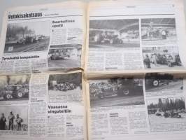 Koneviesti 1989 nr 20 - Tulevaisuuden haasteita, Kverneland Variomat EG - Viilun leveys vapaa, Konekentän laidalta - Vastaavatko toiset Dronningborgin halpamyyntiin?