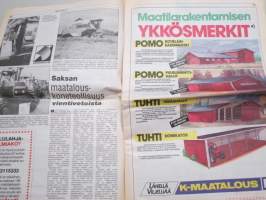 Koneviesti 1989 nr 22 - Maatalouskone-teollisuutemme mahdollisuudet, Kovaa vetoa - Hollantilaisittain, EM-vetokilpailut. Flevohof, Valmetin uusi tilausjärjestelmä,ym