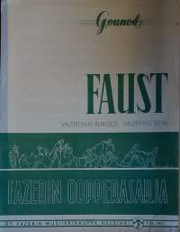 Faust - Valentinin rukous. (Nuotit, musiikki)