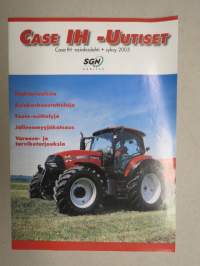 Case IH Uutiset / Case IH asiakaslehti syksy 2005, IH X-Line, JXU, Koneurakoitsija JUkka Onkela, Kipa-perävaunut, ym.