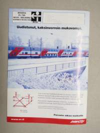 Resiina 2001 nr 2 (134.) -rautatieharrastelehti / railways hobby magazine