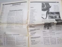 Koneviesti 1988 nr 9 - Korpivaellus päättyi,Traktori tarpeita vastaavaksi tehdasasenteisin varustein,Muistatko merkin Hanomag?, Hankkijan ja SOK:n sopimus ravistelee