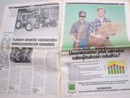 Koneviesti 1988 nr 9 - Korpivaellus päättyi,Traktori tarpeita vastaavaksi tehdasasenteisin varustein,Muistatko merkin Hanomag?, Hankkijan ja SOK:n sopimus ravistelee