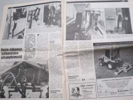 Koneviesti 1988 nr 9 - Korpivaellus päättyi,Traktori tarpeita vastaavaksi tehdasasenteisin varustein,Muistatko merkin Hanomag?, Hankkijan ja SOK:n sopimus ravistelee