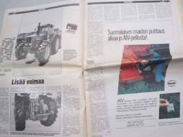 Koneviesti 1988 nr 10 - Salaojitus uudessa tilanteessa, MF 3600 -sarja. Konekentän laidalta - Kuka konsultoi mikronostajaa?, Lautas-niitto-koneen hinnan vaihto, ym.